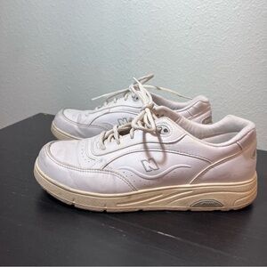 New Balance 928 White Leather Walking Shoes Rollbar Stability Sneakers Women's 9